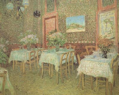 Vincent Van Gogh Interior of a Restaurant (nn04) Germany oil painting art
